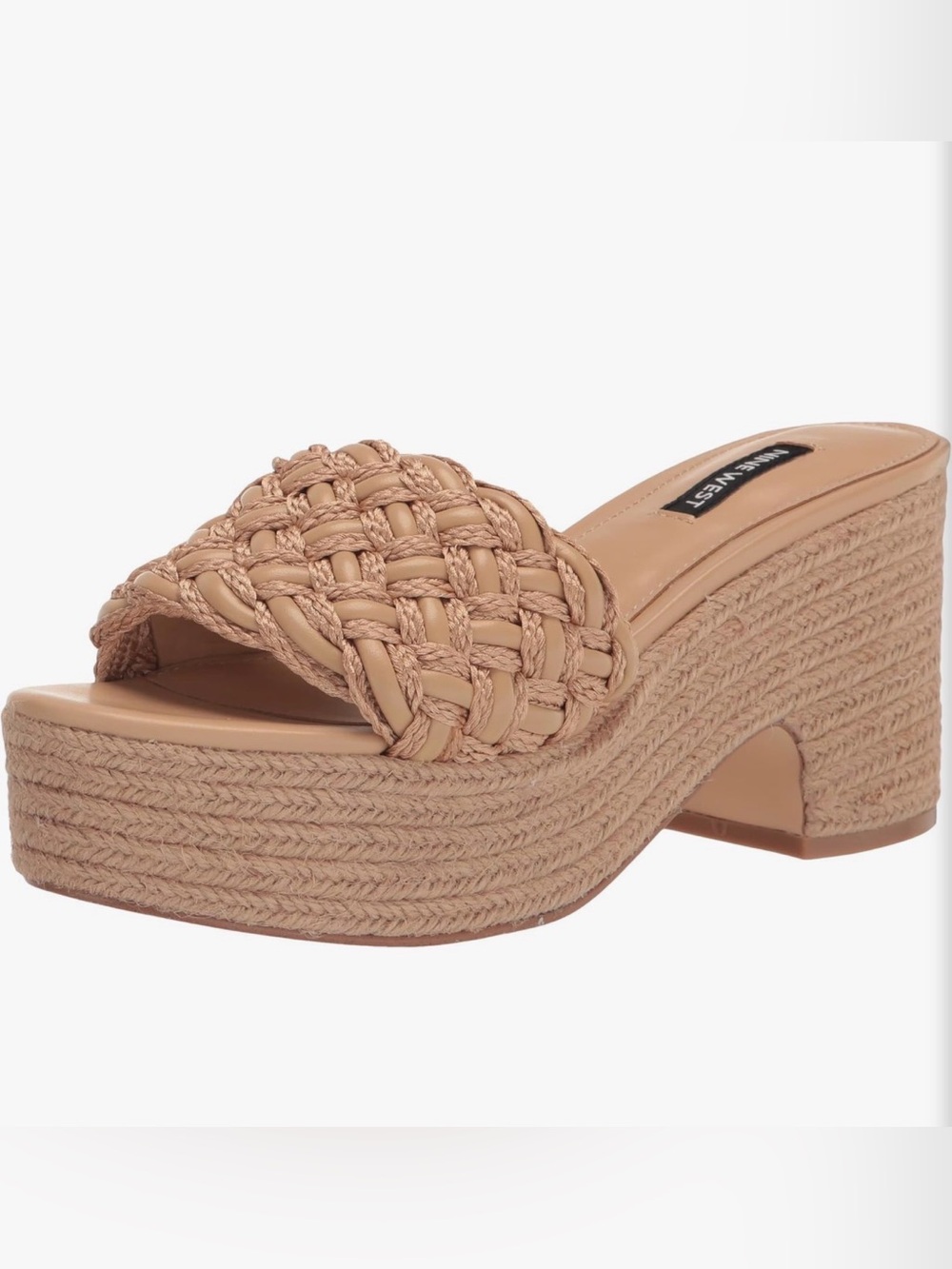 Nine West Espadrille Platform Sandals size 8.5